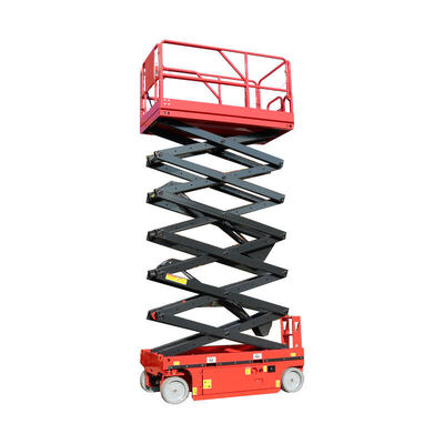 Buy Self Propelled Scissor Lift Electric Hydraulic Aerial Work Lift Platform online manufacture
