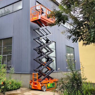 Buy Hydraulic Electric Scissor Lift Platform for Building Maintenance Use online manufacture