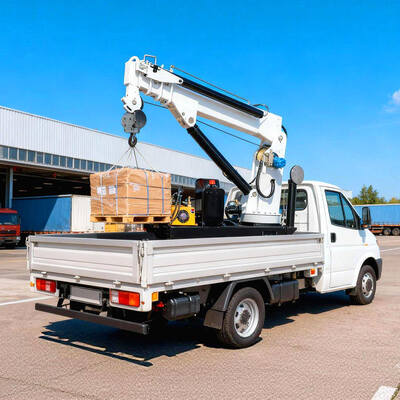 Buy Truck Mounted Crane 2ton 3ton 5ton Knuckle Boom Hydraulic Lifting Crane online manufacture