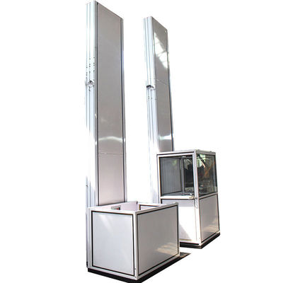 Safe 1m Hydraulic Vertical Platform Lift For Disable Up And Down Stairs