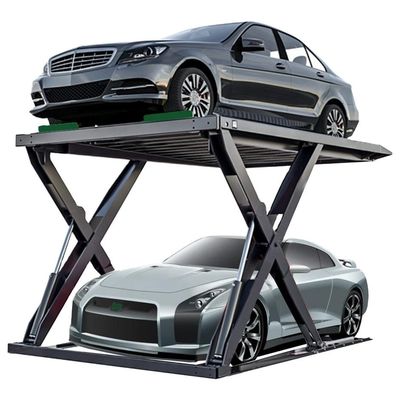 3m Lifting Scissor Car Lift Stationary Home Garage Scissor Lift Platform