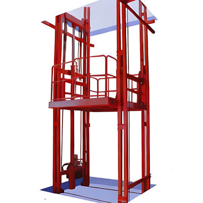 2T Mezzanine Floor Goods Lift 5m 2000KG Warehouse Freight Elevator