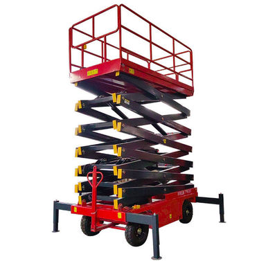 1.8m To 18m Mobile Scissor Lift 500kg Portable Electric Scissor Lift