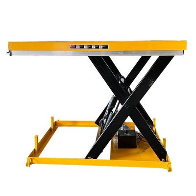 1000kg Small Hydraulic Lift Table 1.3m Scissor Lifting Platform For Factory
