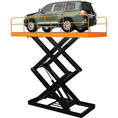 5000kg Hydraulic Electric Scissor Car Lift Table For Parking