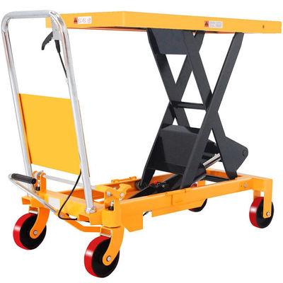 Hand Hydraulic Platform Lift 1.3m Height Lifter Trolley 500kg