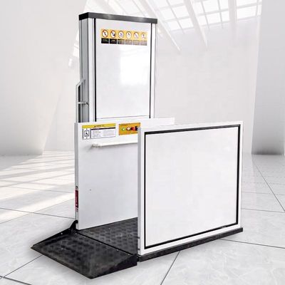 6m Handicap Lift Platform Indoor Vertical Wheelchair Lift For Home