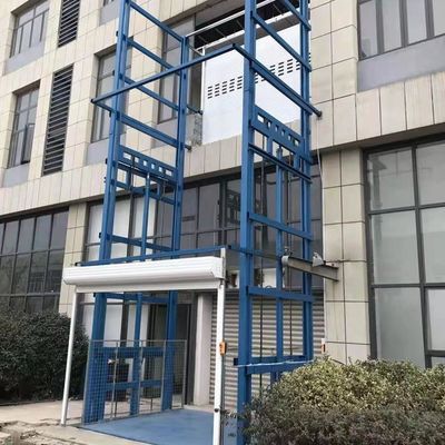 5000KG Outdoor Cargo Lift 7m Mezzanine Lifts Warehouse Freight Elevator