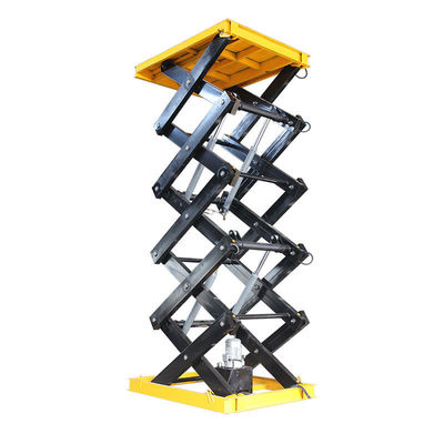Double Cylinder Scissor Lift Platform 5m 1000kg Electric Scissor Lift Table