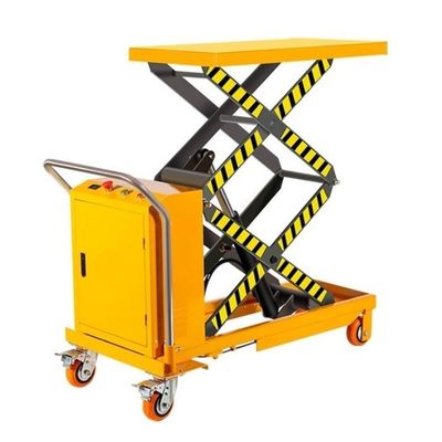 1.5m Mobile Scissor Lift Trolley 1000kgs Platform Lift Trolley