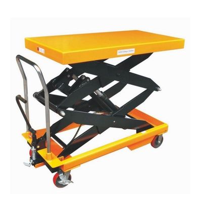 Warehouse Scissor Lift Trolley 500kg Hydraulic Table Lifter Trolley