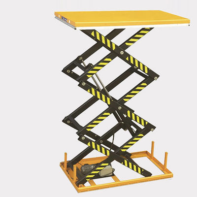 Hydraulic Lift Platform 1t Capacity 5m Scissor Cargo Lift Table