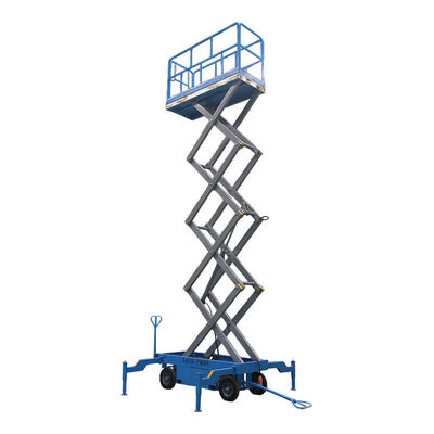 6m 8m 10m 12m Hydraulic Electric Scissor Mobile Lift Aerial Working Platform