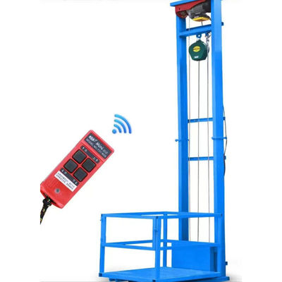 Hydraulic Easy Lift Cargo Lift Platform 8m Warehouse Household Lift Elevator