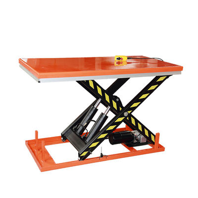 Fixed Hydraulic Small Lift Table Warehouse Use 2000kg Electric Scissor Lift Platform