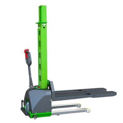 1.2m Height Semi Electric Pallet Stacker 500kg Self Loading Electric Stacker