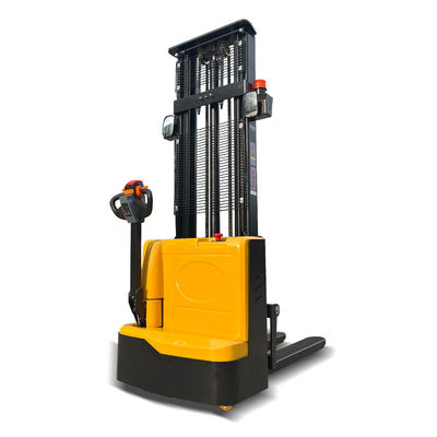 1.5 Ton Electric Battery Pallet Stacker Warehouse Self Loading Stacker