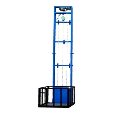 Small Size Cargo Lift Easy Lifting Equipment Electric Lift Platform 8m 500kg