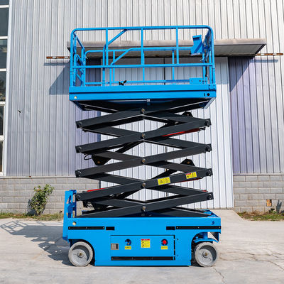 12m Electric Scissor Lift Self Propelled Scissor Lift Platform With CE