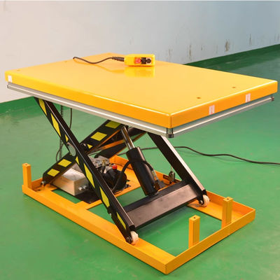 4 Ton Electric Stationary Lift Table Heavy Duty Fixed Lifting Platform