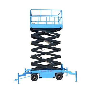 4 - 18m Aerial Man Lifting Platform Electric Hydraulic Scissor Lift
