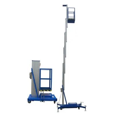 6 - 12m Aluminum Alloy Single Person Hydraulic Lifting Platform Electric Aerial Lift