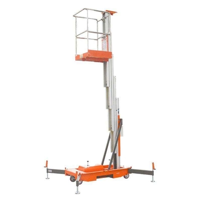 200kg 12m 14m Mobile Vertical Single Mast Lift Work Platform