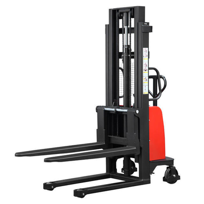 Semi Electric Pallet Lifter Truck 3m Lifting Height Pallet Stacker