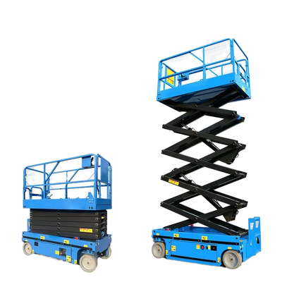 Self Propelled Scissor Lift 8m Height 230KG Capacity Electric Aerial Platform