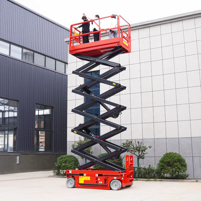 4m 6m 8m 10m Lifting Platforms Self Propelled Scissor Lift Platform