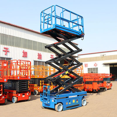 6m 8m 230kg 450kg Mobile Hydraulic Lift Platform Electric Scissor Lift