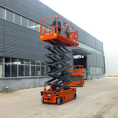 320kg 12m14m High-altitude Lifting Platform All-electric Scissor Lifts
