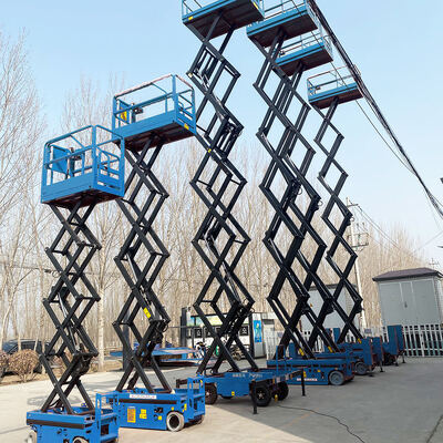 Aerial Work 4m 6m 8m 10m 14m Battery Electric Hydraulic Self Propelled Scissor Lift Platform