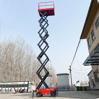 Self-propelled Hydraulic Scissor Lift 450kg Capacity 8m Height