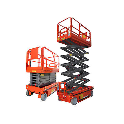 4m 6m Hydraulic Self Propelled Scissor Lift 230kg Aerial Work Platform