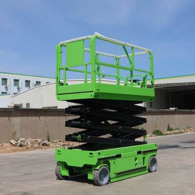 Thickened Steel 6m - 8m Fully Automatic Self Propelled Scissor Lift