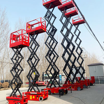 10m 12m 320kg Mobile Lifter Self-propelled Hydraulic Scissor Lift