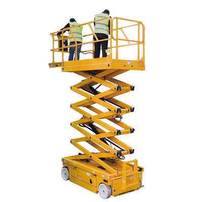 10m - 14m Lifting 320kg Hydraulic Electric Self-propelled Scissor Lift