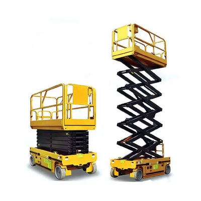 Electric Mobile Scissor Lift with 14m Working Height 320kg Load Capacity