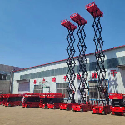 Self Propelled Manlift 12m 14m 450kg Hydraulic Electric Scissor Lift