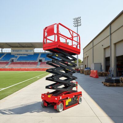 Full Electric Hydraulic Scissor Lift Self Propelled Lifting Platform
