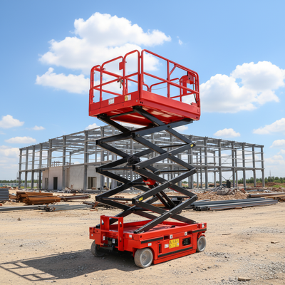 8m 10m Full Electric Hydraulic Self Propelled Scissor Lift With CE Certification