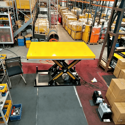 Fixed Scissor Lift Platform 4 Ton 1.4m Electric Hydraulic Stationary Lift Table