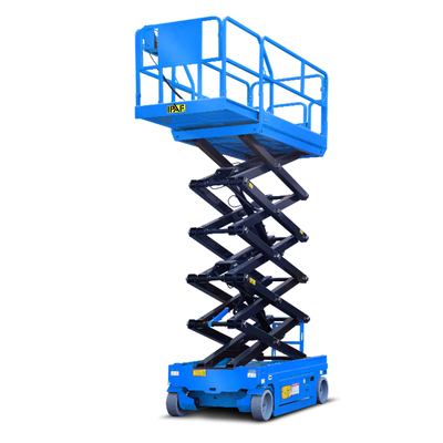 Hydraulic Electric Scissor Lifter Aerial Work Platform 10m 450kg
