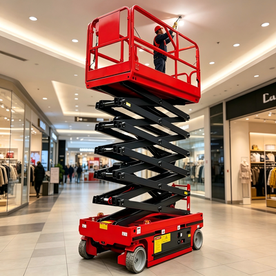 8m Lifting Stable Durable Scissor Lift Platform For Building Maintenance