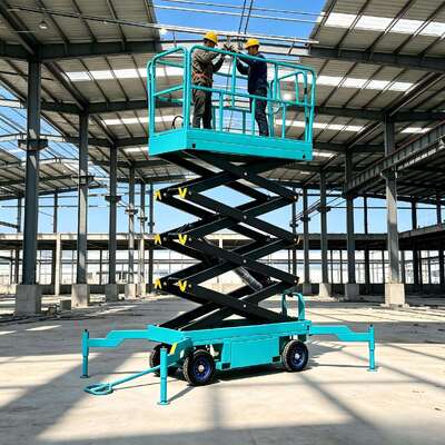 Mobile Electric Scissor Lift Platform 4m - 10m Height 500kg Man Lifter