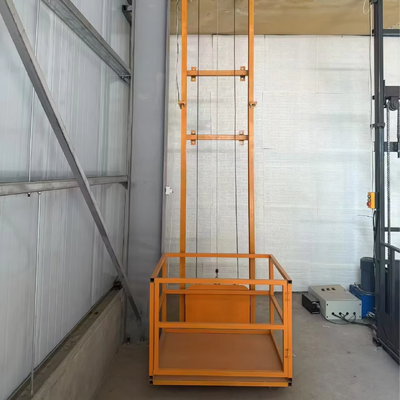 Cost Effective 1 Ton Hydraulic Cargo Lift Vertical Lifting Platform For Warehouse