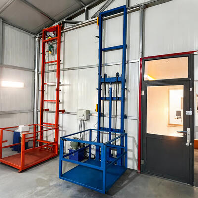 Modern Hydraulic Lifting Platform Small Vertical Wall Mounted Goods Lift Table