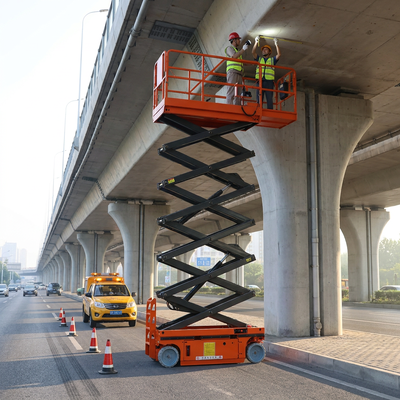 Customized 6m 8m 10m 12m 14m Electric Hydraulic Scissor Lift Aerial Work Platform