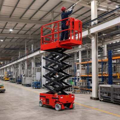 Self Propelled Electric Scissor Lift Platform Industrial Hydraulic Lift Equipment